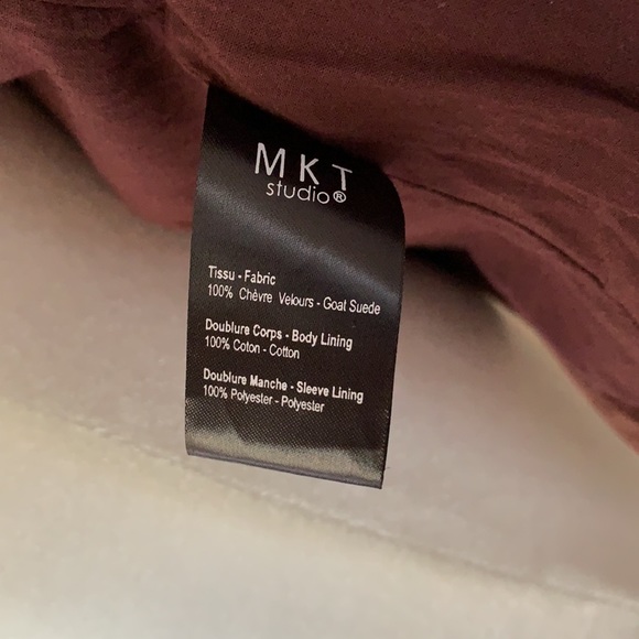 Suede jacket (goat suede!) - Picture 5 of 5